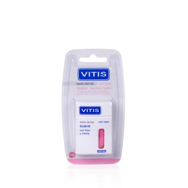 VITIS SEDA DENTAL SUAVE CON CERA FLUOR/MENTA 55M