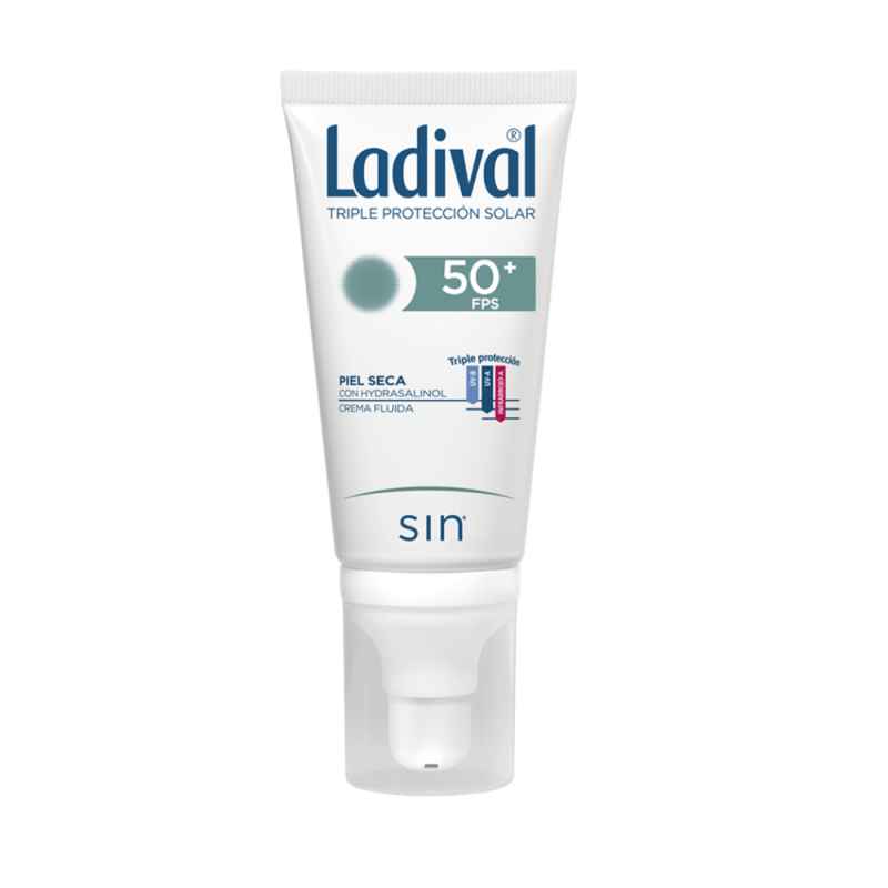 LADIVAL PIEL SECA CREMA CON HYDRASALINOL SPF50 50ML