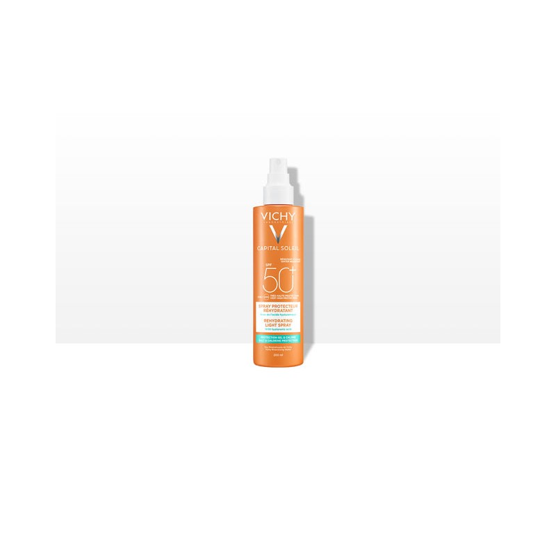 VICHY CAPITAL SOLEIL SPRAY REHIDRATANTE LIGERO SPF50+ 200 mL