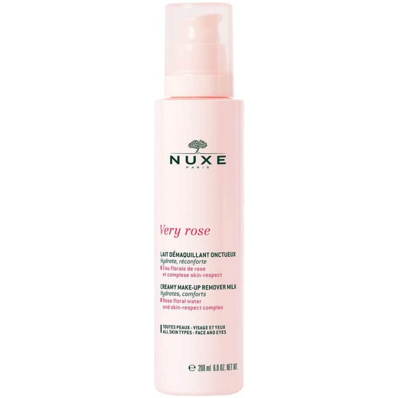 NUXE VERY ROSE LECHE DESMAQUILLANTE CREMOSA 200ML