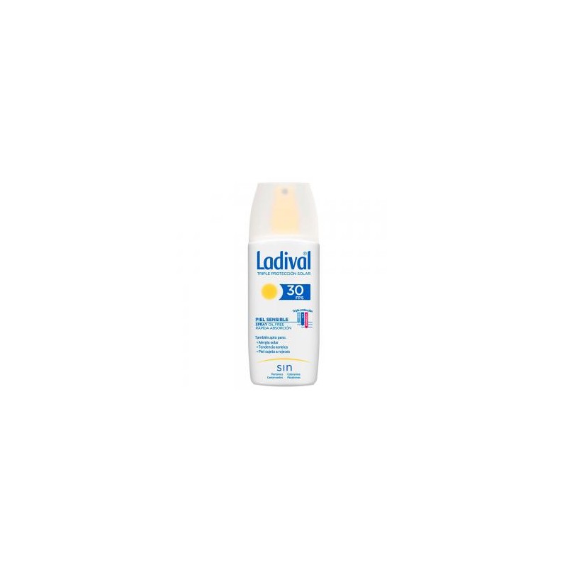 LADIVAL PIEL SENSIBLE SPRAY OIL FREE SPF30 150ML