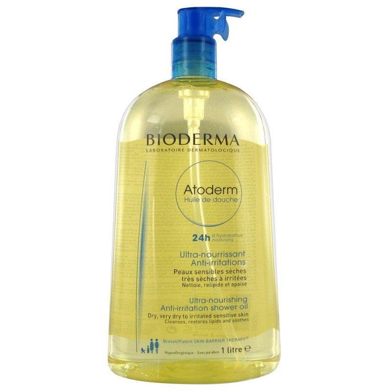 BIODERMA ATODERM HUILE DE DOUCHE 1LT