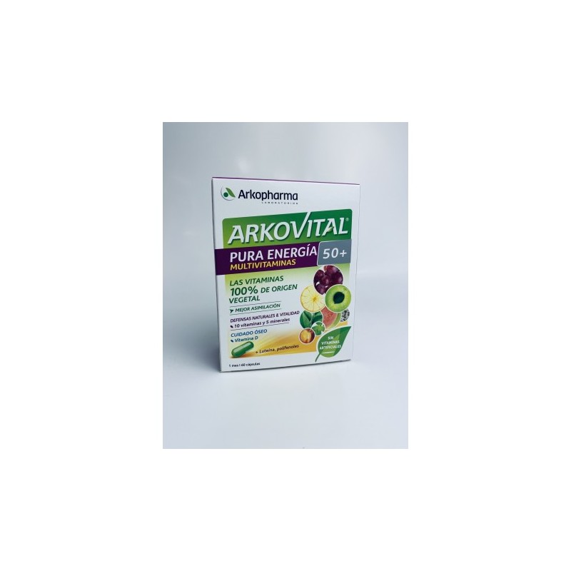 ARKOVITAL PURA ENERGIA SENIOR +50 - 60 CAPSULAS