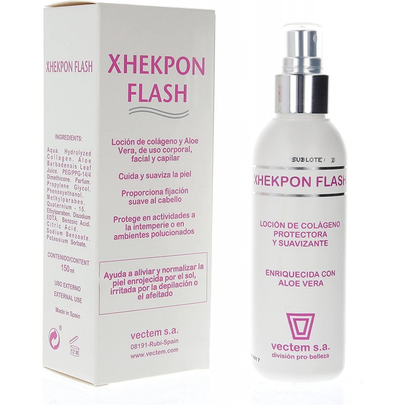 XHEKPON FLASH LOCION SUAVIZANTE Y PROTECTORA 150mL