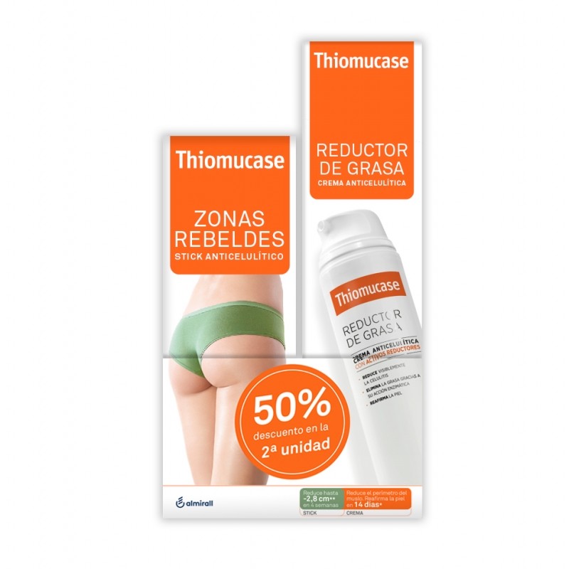 THIOMUCASE KIT DUPLO CREMA 200ML + STICK ANTICELULITICO 75ML