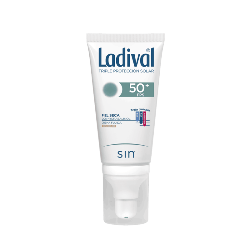 LADIVAL PIEL SECA CREMA FLUIDA CON COLOR SPF50 50ML