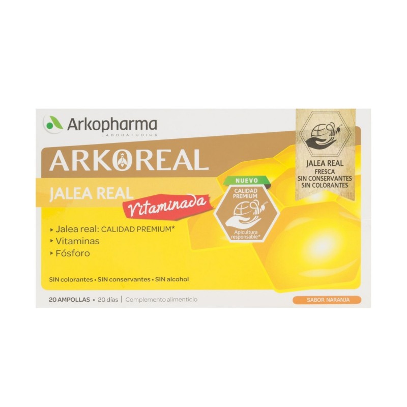 ARKOREAL JALEA REAL VITAMINADA  500mg  20 UNIDOSIS