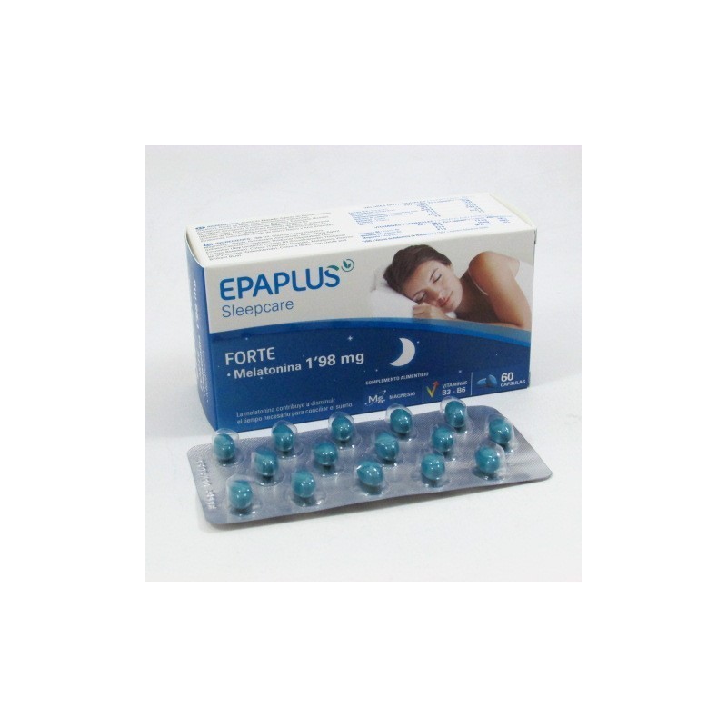 EPAPLUS SLEEPCARE  FORTE MELATONINA 1,98mg   60 Capsulas