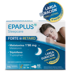 EPAPLUS SLEEPCARE  MELATONINA FORTE + RETARD  60 Comprimidos