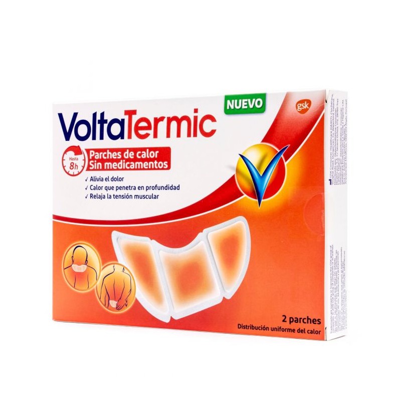 VOLTATERMIC 2 PARCHES CALOR  + TOALLA GRATIS