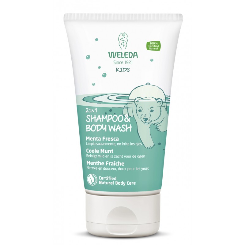 WELEDA CHAMPU 2EN1 MENTA FRESCA 150 ML