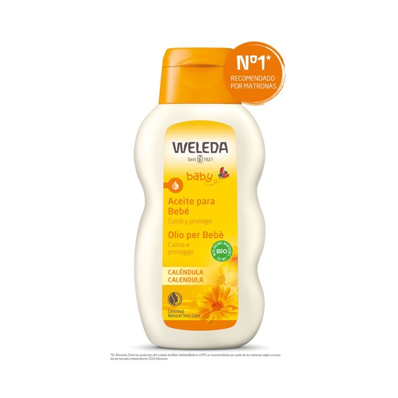 WELEDA CALENDULA ACEITE PARA BEBE 200mL