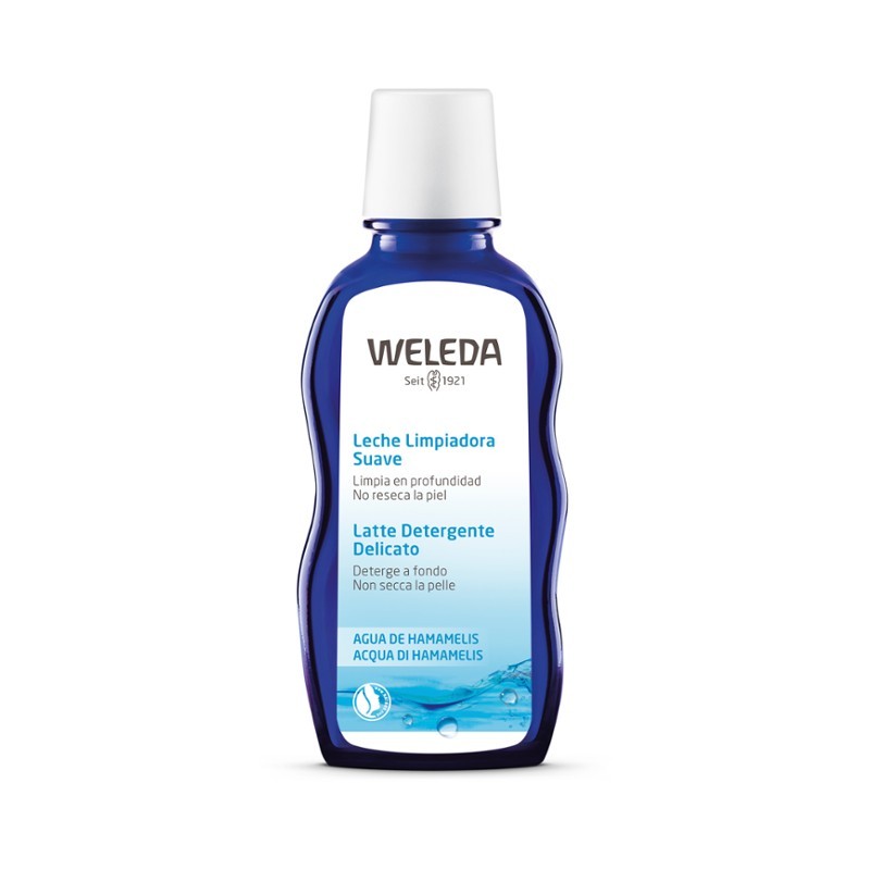 WELEDA LECHE LIMPIADORA SUAVE  CON AGUA DE HAMAMELIS 100ML