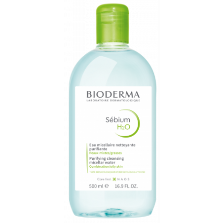 BIODERMA SEBIUM H2O SOLUCION MICELAR FRASCO 500M