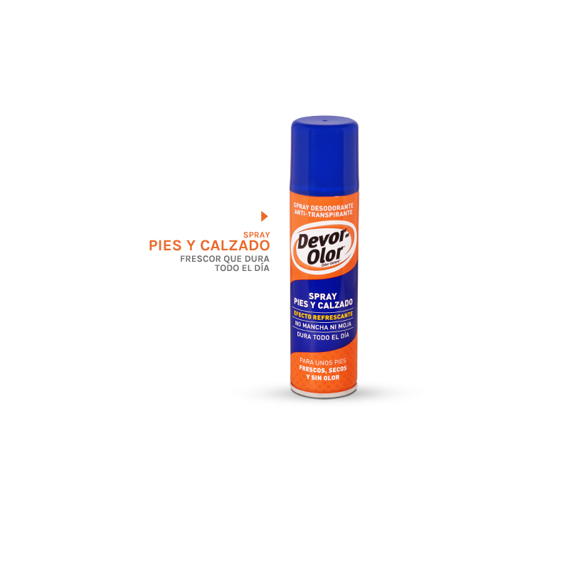 DEVOR OLOR SPRAY PIES Y CALZADO 180 ML