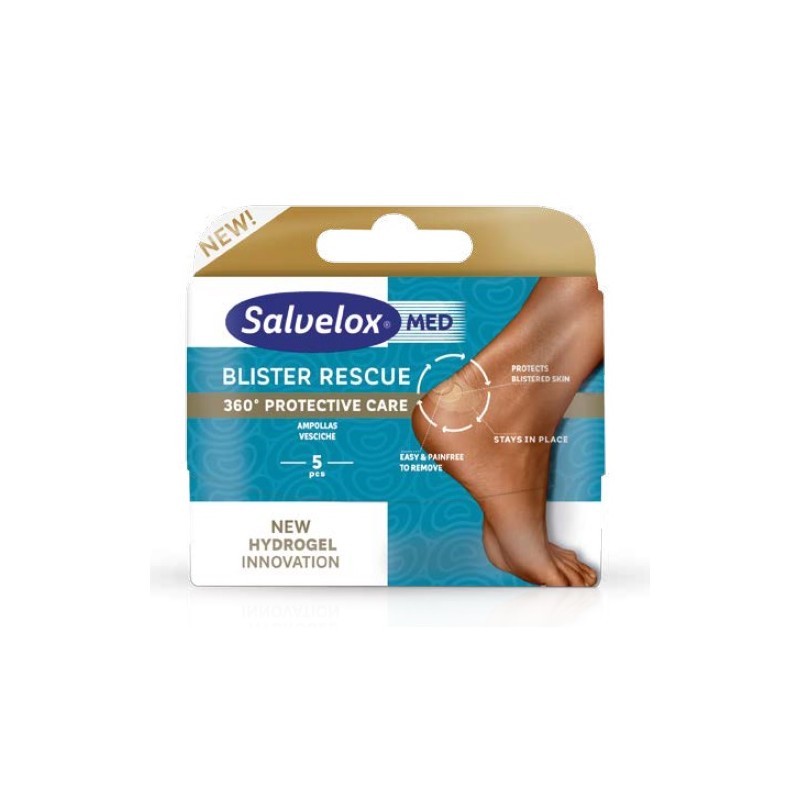 SALVELOX MED BLISTER RESCUE 360º PROTECTIVE CARE AMPOLLAS 5