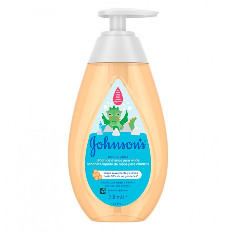 JOHNSONS GEL MANOS PURE PROTECT 300ML