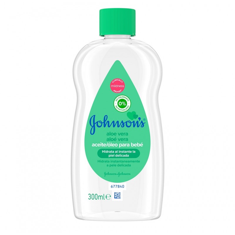 JOHNSONS ACEITE ALOE VERA 300ML