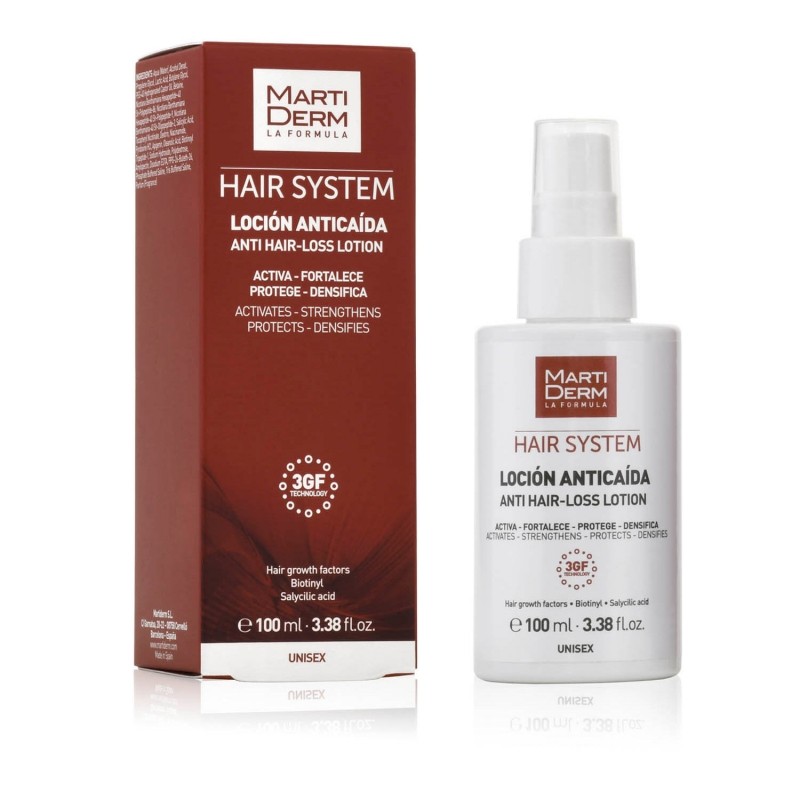 MARTIDERM HAIR SYSTEM LOCION ANTICAIDA UNISEX 100ML