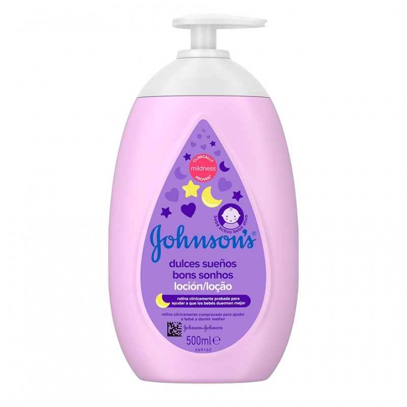 JOHNSONS LOCION DULCES SUEÑOS 500ML