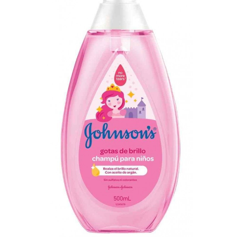 JOHNSONS CHAMPU GOTAS DE BRILLO 500ML