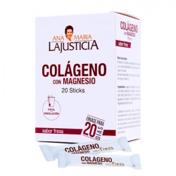 A M La Justicia COLAGENO CON MAGNESIO SABOR FRESA 20...