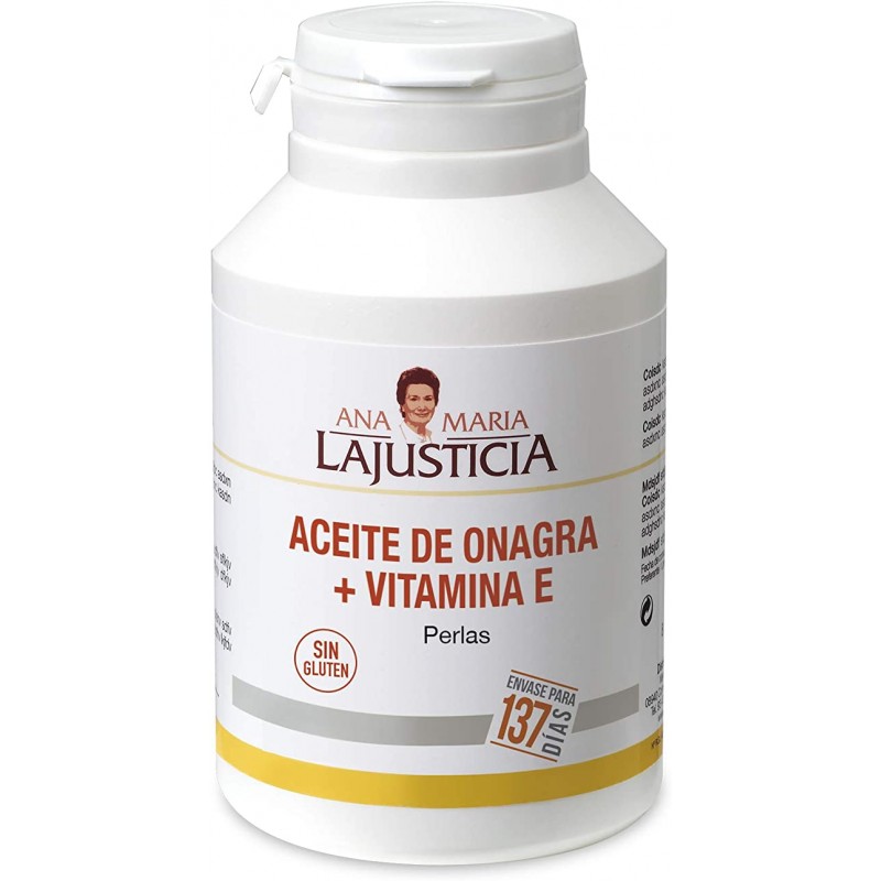 A M La Justicia ACEITE DE ONAGRA + VIT E 275 PERLAS