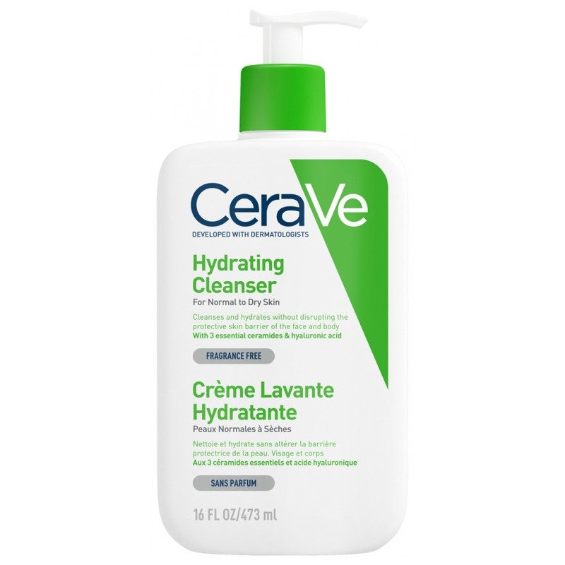 CERAVE LIMPIADORA HIDRATANTE PIEL NORMAL/SECA 473ML