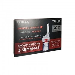 VICHY DERCOS AMINEXIL CLINICAL 5 ANTICAIDA HOMBRE 21X6ML 2