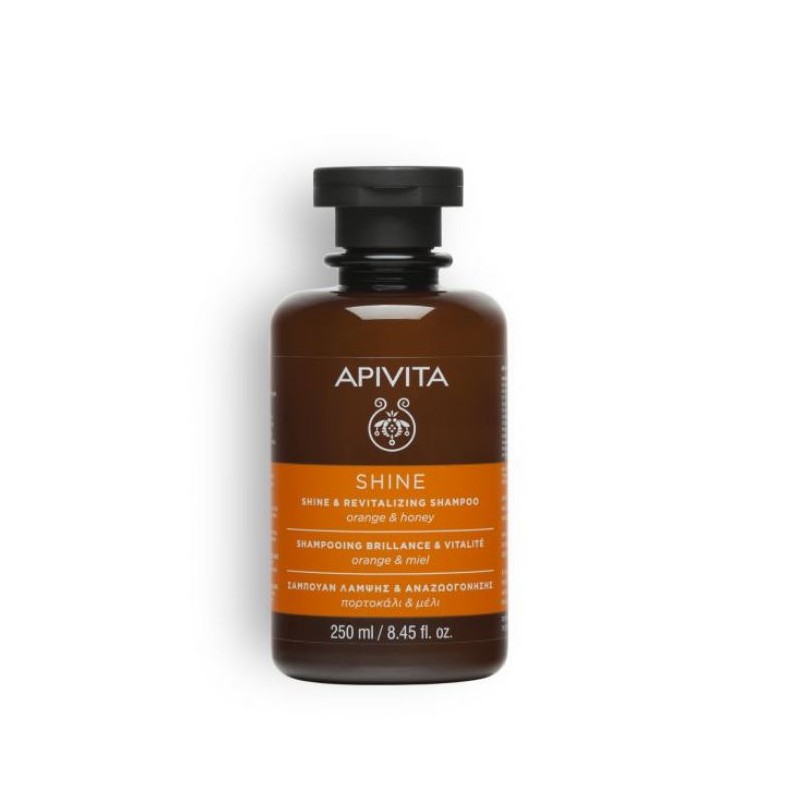 APIVITA SHINE & REVITALIZING SHAMPOO NARANJA Y MIEL