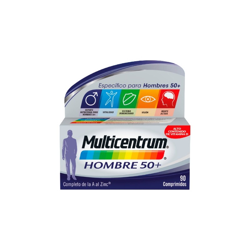 MULTICENTRUM HOMBRE 50+ 90 COMP