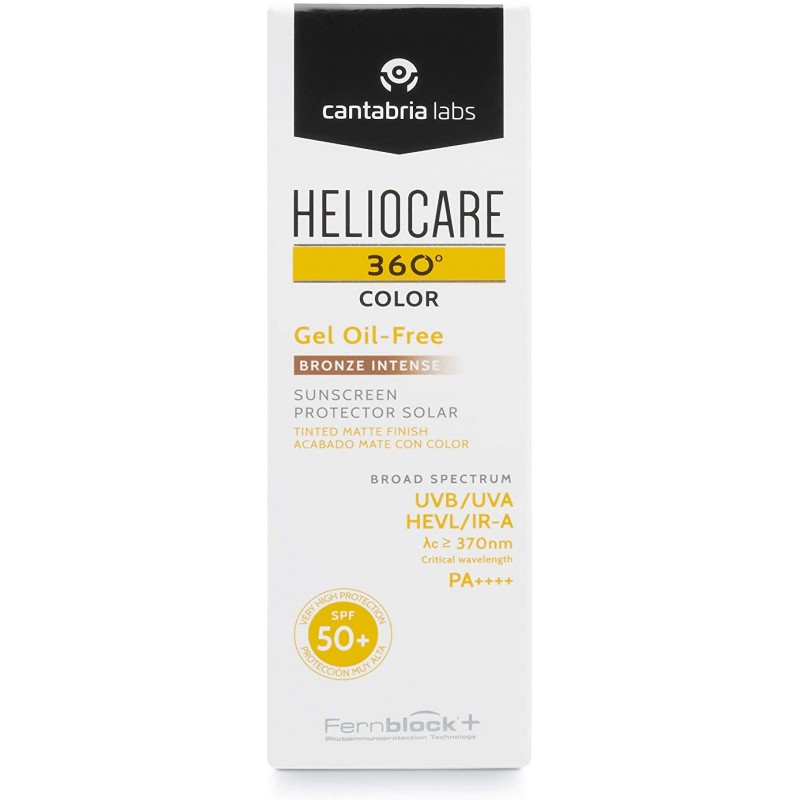 HELIOCARE 360º COLOR GEL OIL FREE BRONZE INTENSE SPF50 50ML