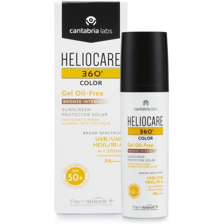 HELIOCARE 360º COLOR GEL OIL FREE BRONZE INTENSE SPF50 50ML