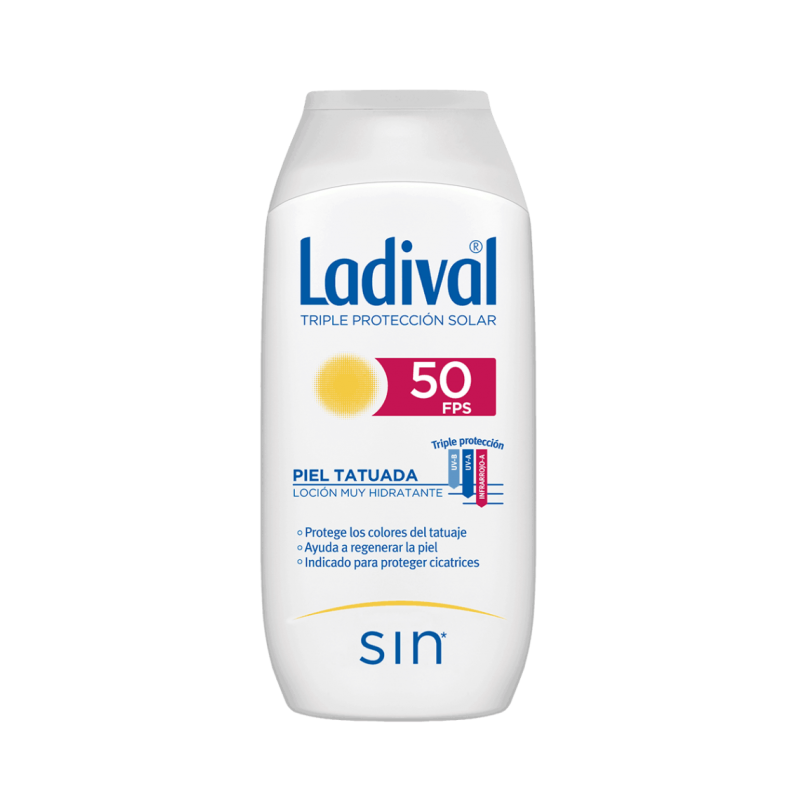 LADIVAL PIELES TATUADAS SPF50 200ML