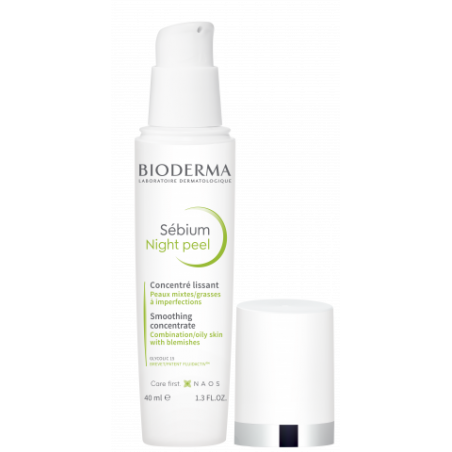 BIODERMA SEBIUM NIGHT PEEL TUBO 40 ML