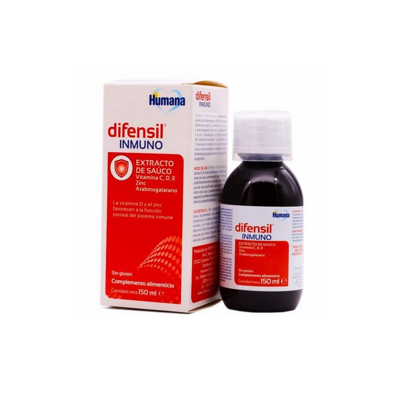 HUMANA DIFENSIL INMUNO EXTRACTO DE SAUCO 150 ML