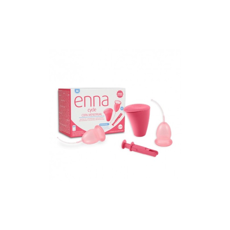 ENNA CYCLE - TALLA ""M"" con aplicador COPA MENSTRUAL