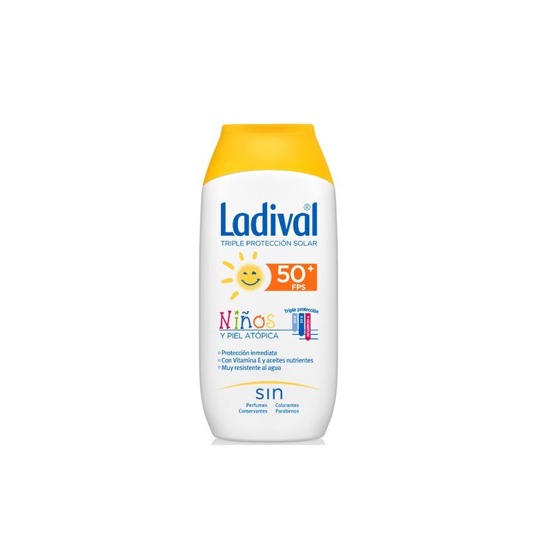 LADIVAL NIÑOS PIEL ATOPICA SPF50 200ML