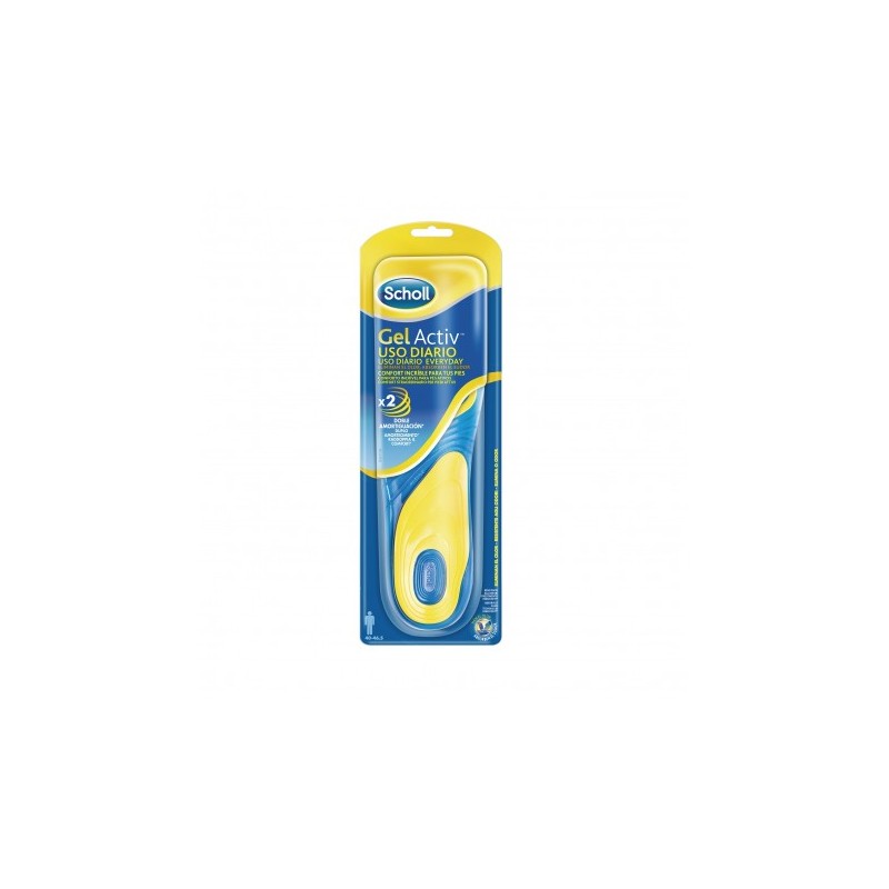 SCHOLL PLANTILLA GEL ACTIV USO DIARIO HOMBRE