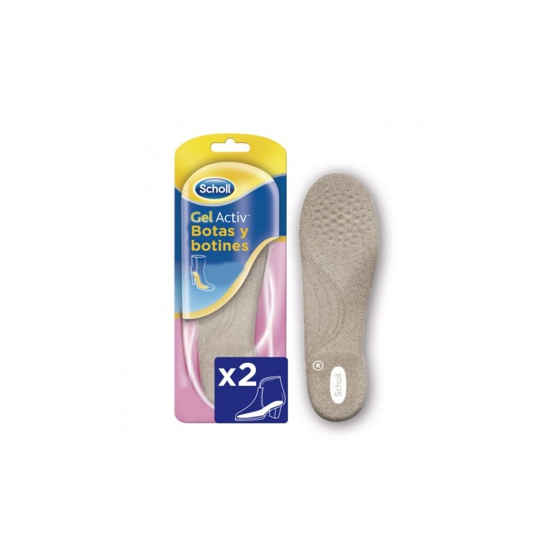 SCHOLL GEL ACTIV PLANTILLA MUJER BOTAS Y BOTINES