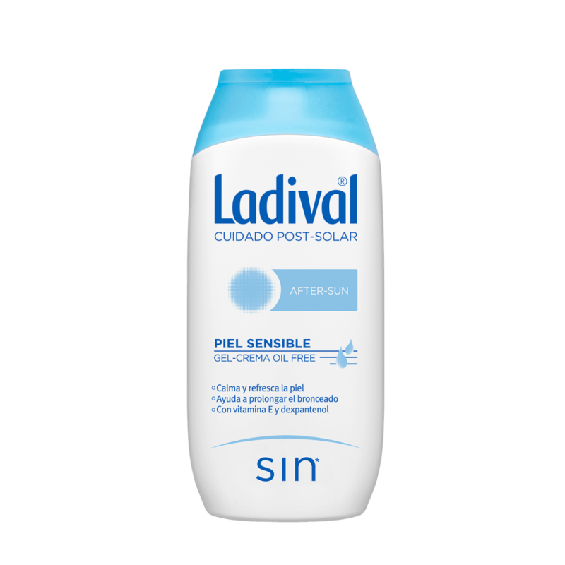 LADIVAL AFTER-SUN PIEL SENSIBLE GEL CREMA 200ML