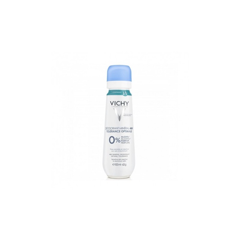 VICHY DESODORANTE MINERAL 48 H TOLERANCIA OPTIMA PIEL SENSIB