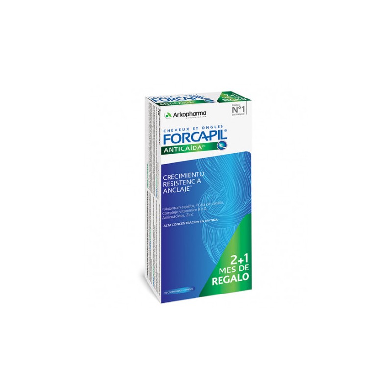 FORCAPIL ANTICAIDA 90 COMPRIMIDOS 2+1