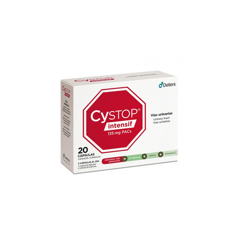 DEITERS CYSTOP INTENSIF 20 capsulas