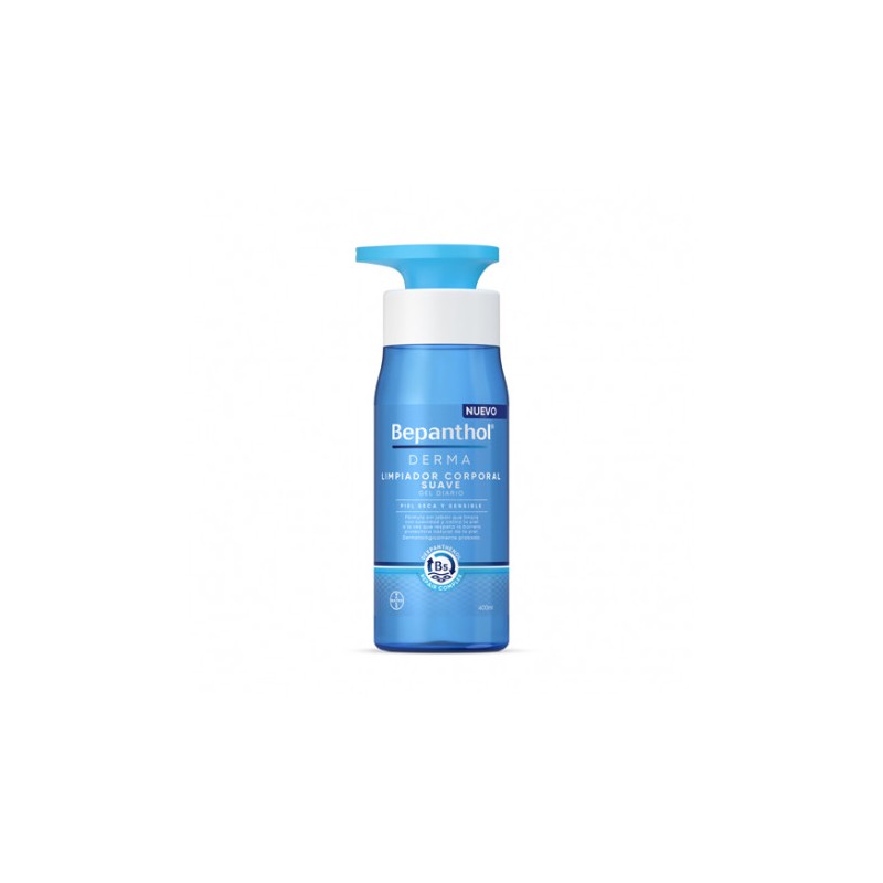 BEPANTHOL DERMA LIMPIADOR CORPORAL SUAVE PIEL SECA 400 ML