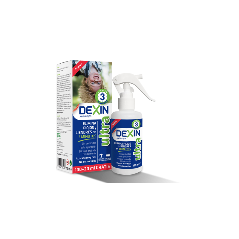 DEXIN ULTRA 3 Locion Piojos 100+20 ml