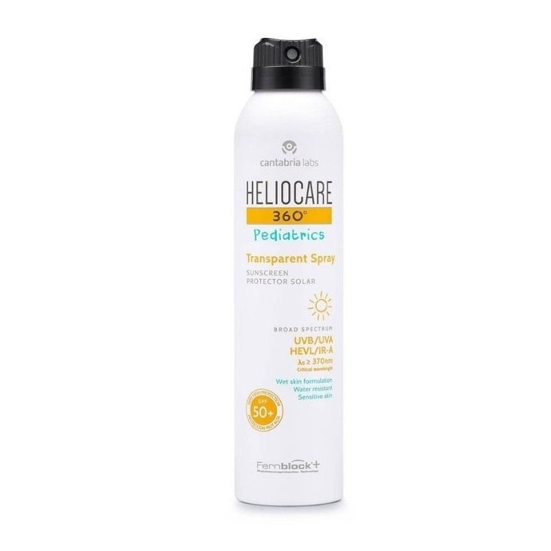 HELIOCARE 360º PEDIATRICS TRANSPARENT SPRAY SPF50 200ML