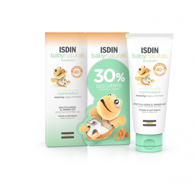 ISDIN DUPLO BABY NATURALS POMADA PAÑAL 100ML + 100ML