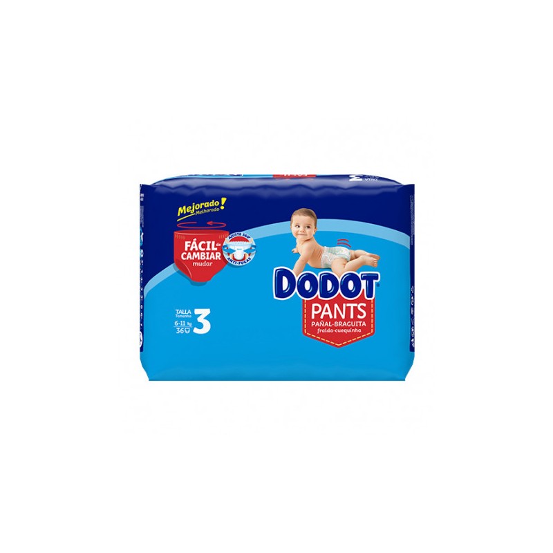 DODOT PANTS T3 6-11 KG 36 UDS