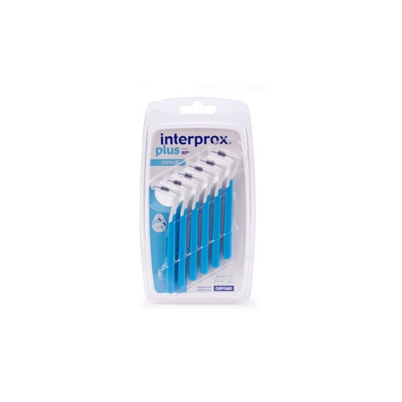 INTERPROX PLUS 2G CONICO BLISTER 6 U